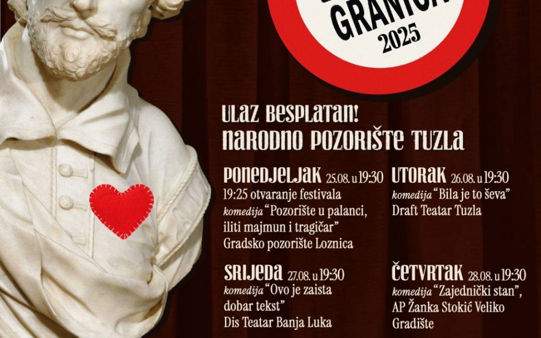 “POZORIŠTE BEZ GRANICA 2025”, 25.-31.8.
